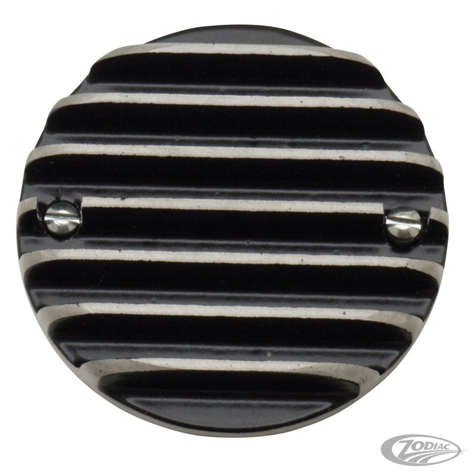 Blk ribbed Timer cover BT70-99 & XL04-up