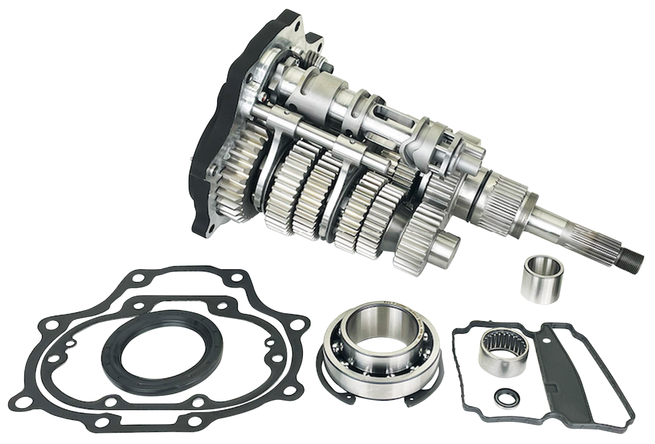 Jims Fat 6 Super Gear Kit Black TC06-17