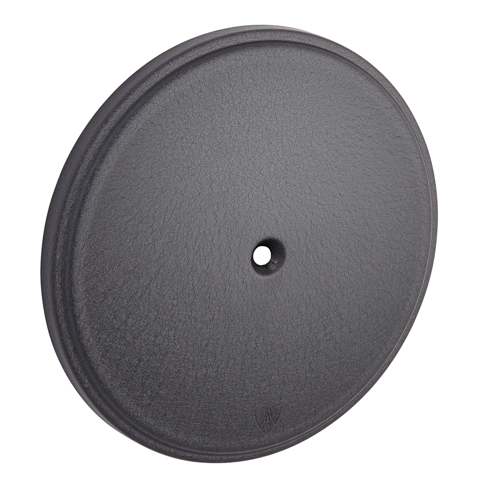 STG-II 7" STEEL COVER, SMOOTH, BLACK