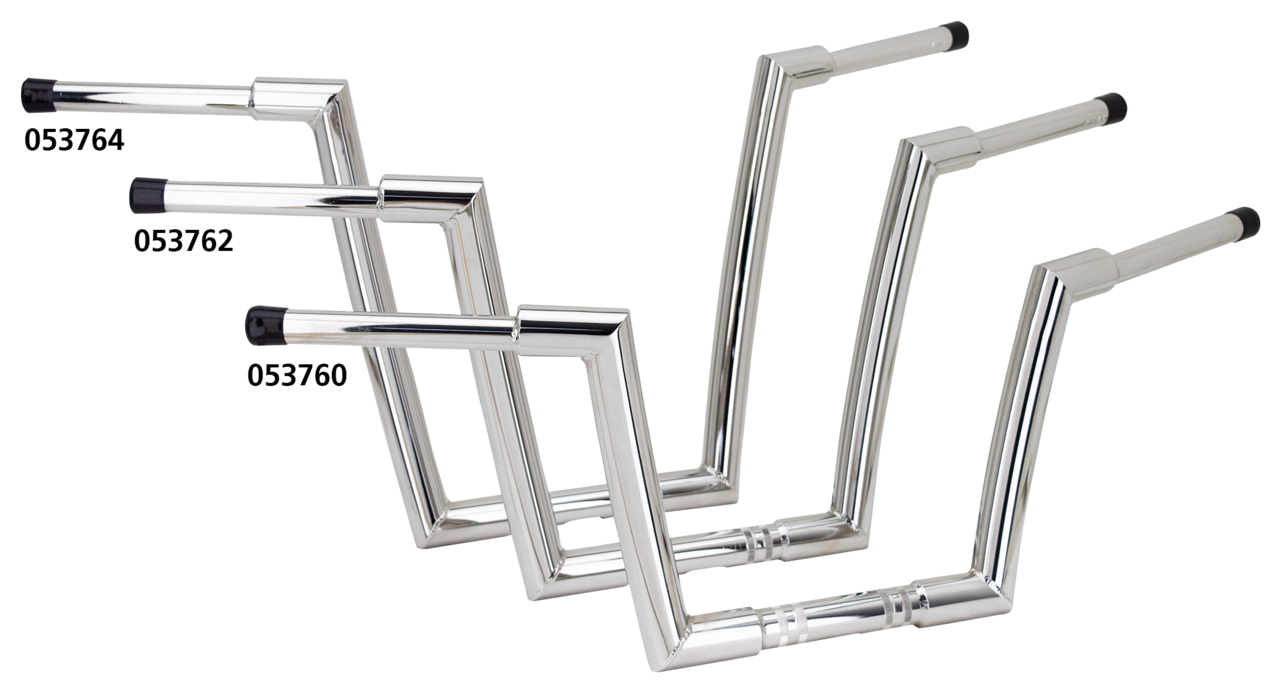 GZP Chicano Ape 11" chrome f/ 1.25"riser