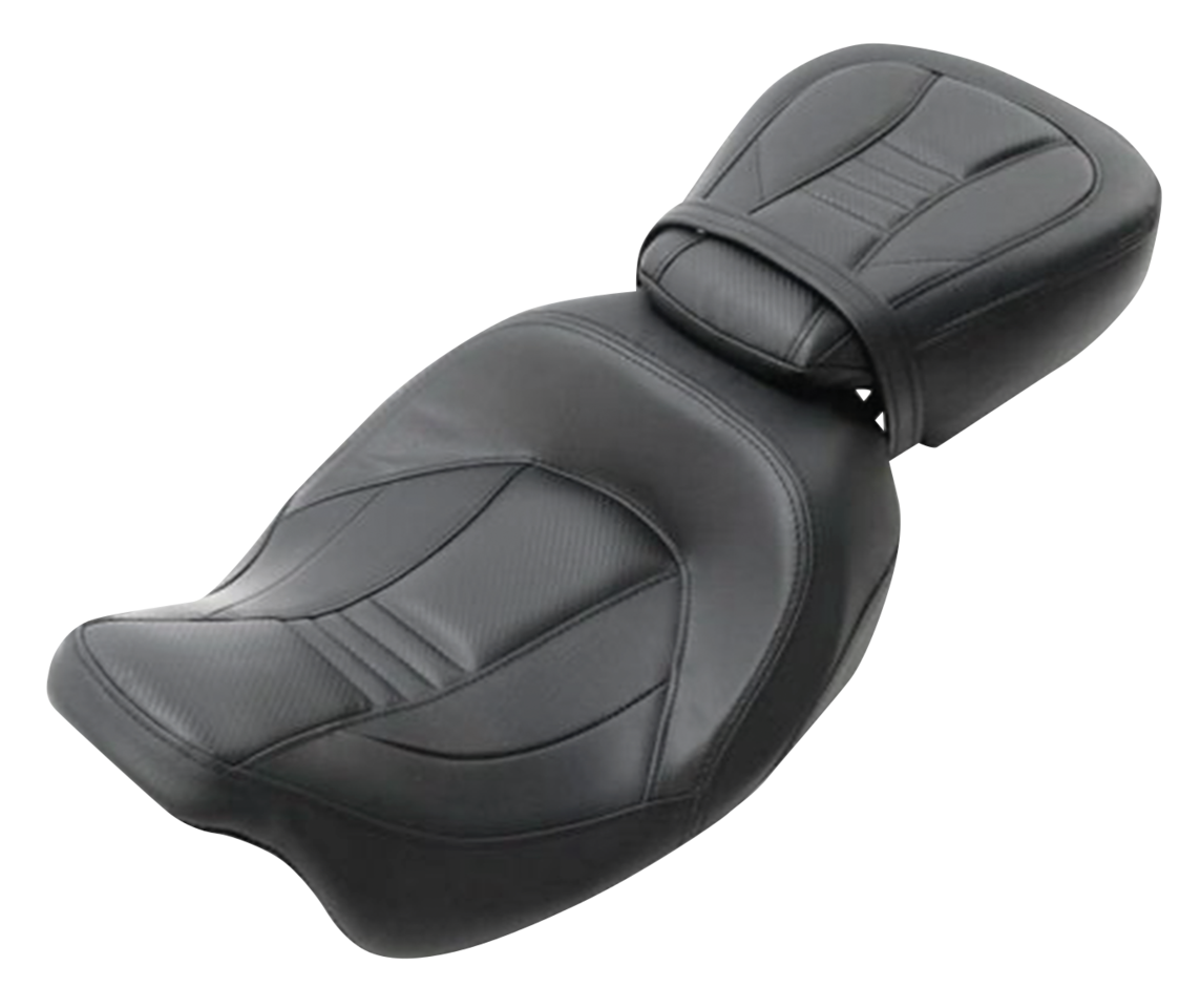 DR+PA Pleated Seat Black FLHR09-21