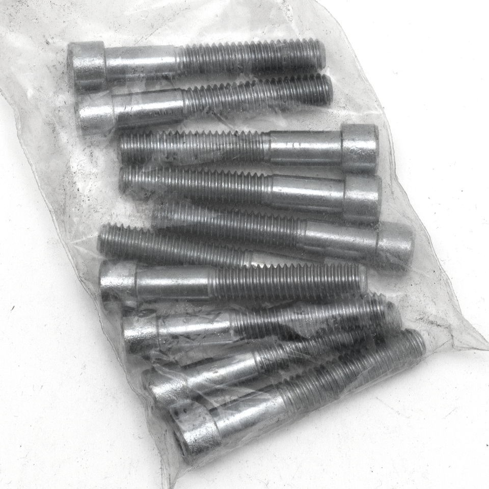 10pck allen bolt 5/16-18x1-7/8" UNC zin