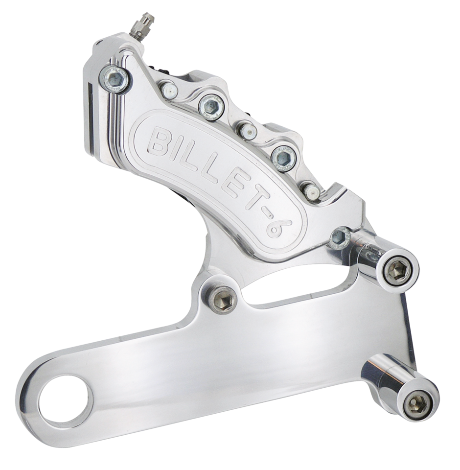 Billet 6 caliper+bracket set FLH/T 84-99