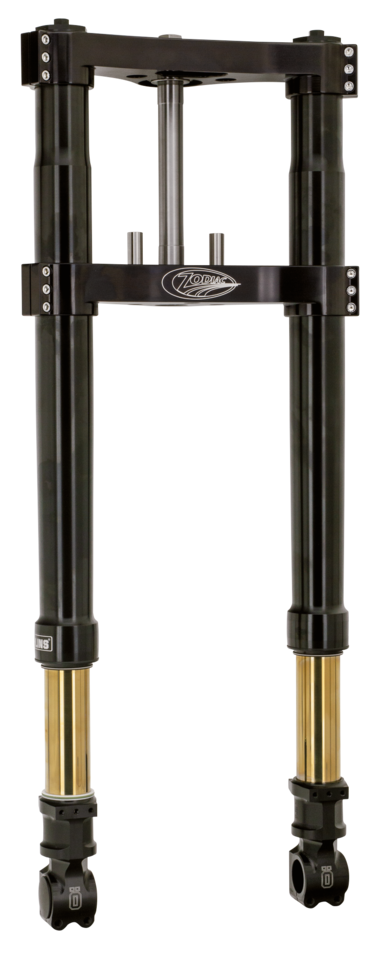 Black caliper brckt f/Ohlins RH 00-up OE