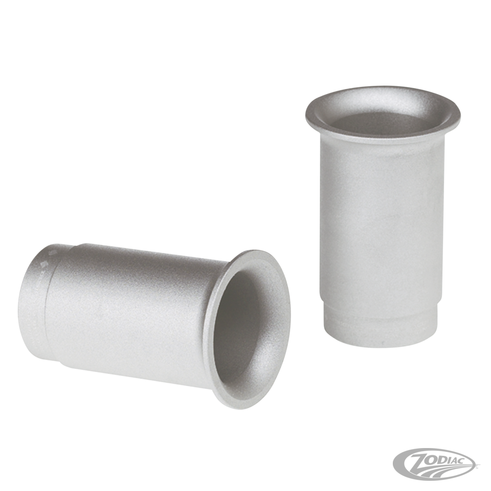 Biltwell Four Aces exhaust endcap Silver