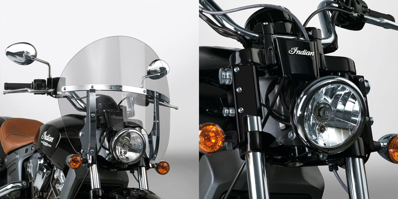 Switchblade Chpd kit Indian Scout black