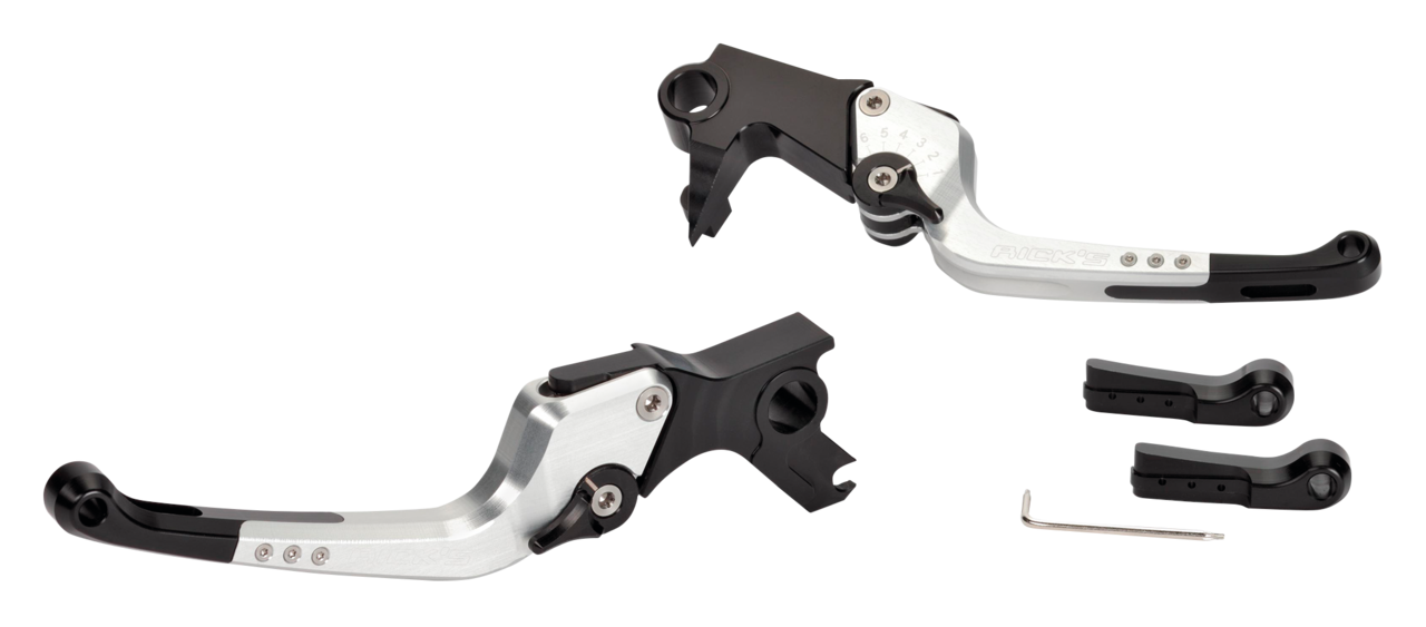 GoodGuys levers silver/black FLH/T21-up