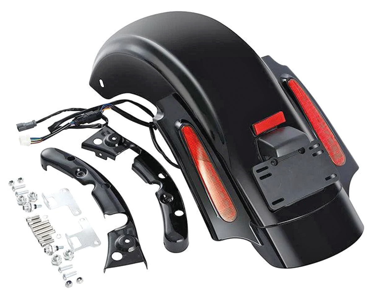 Rear Fender CVO Gloss Black FLH/T09-13