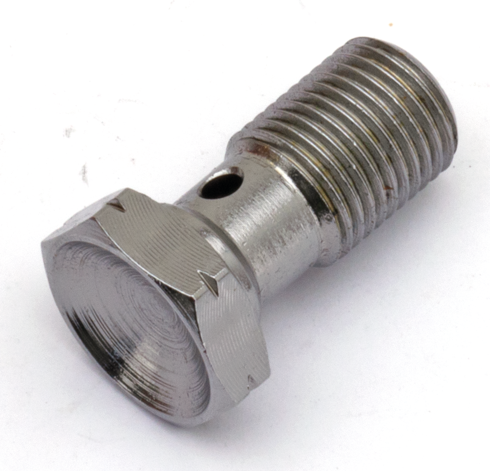 Banjo bolt M10x1 chrome