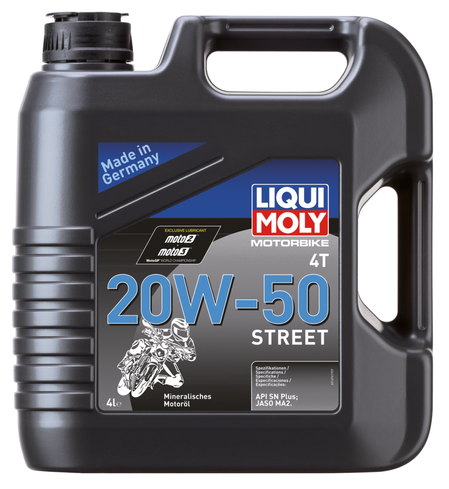 4l Motorbike Oil 4T 20W-50 Street