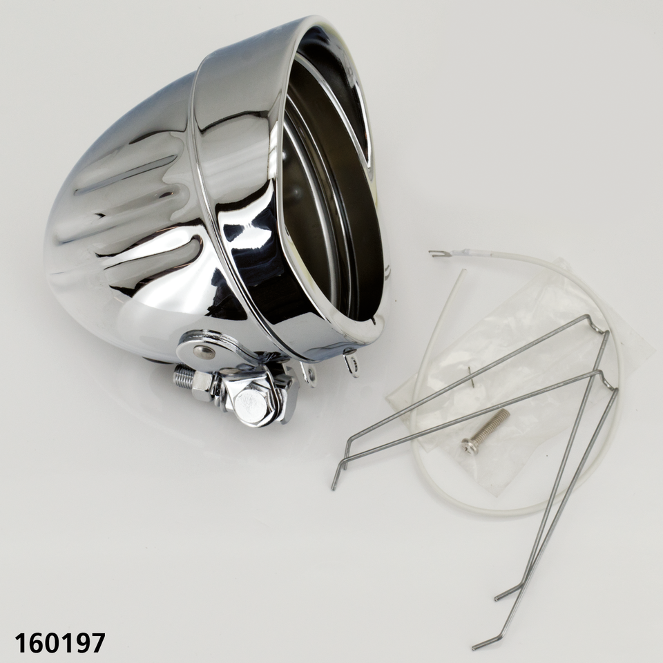 GZP Chrome 4.5" spotlight body