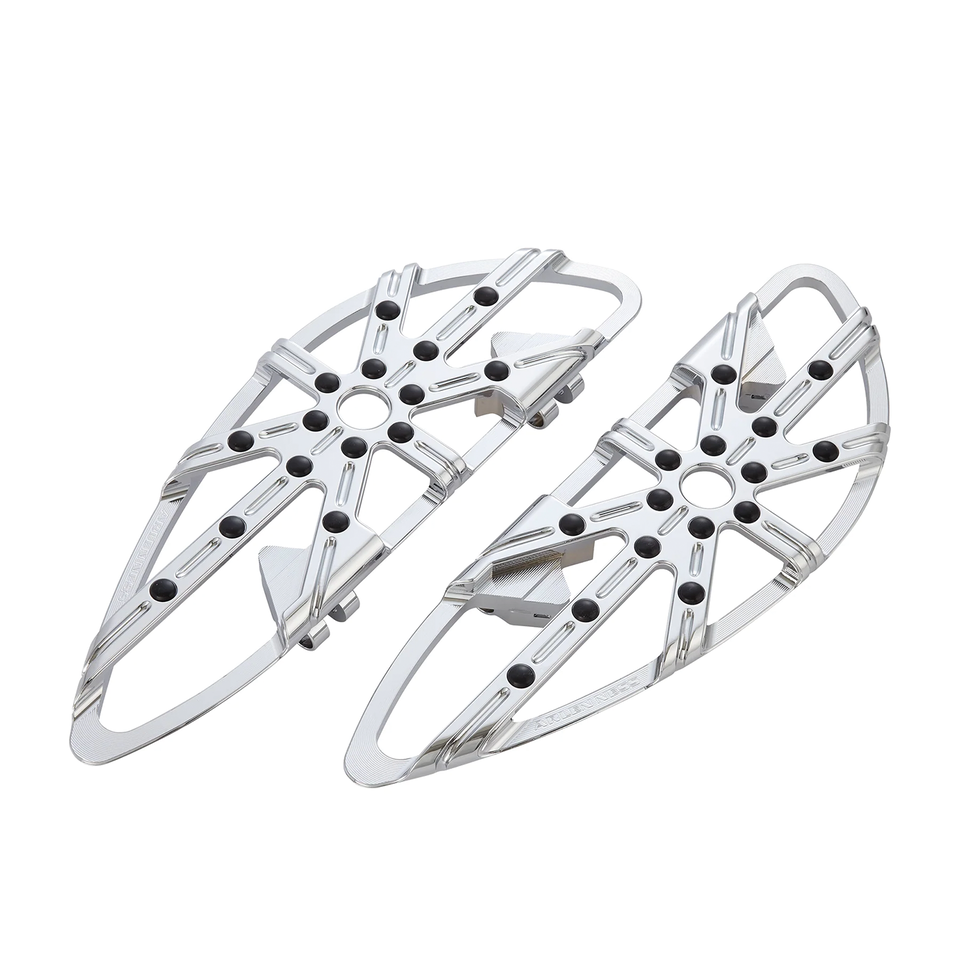 10-GAUGE DRIVER FLOORBOARDS CHROME