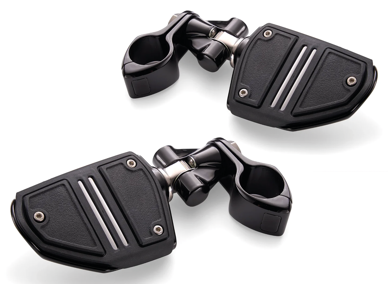 Twin Rail HW Pegs Blk Male Mounts