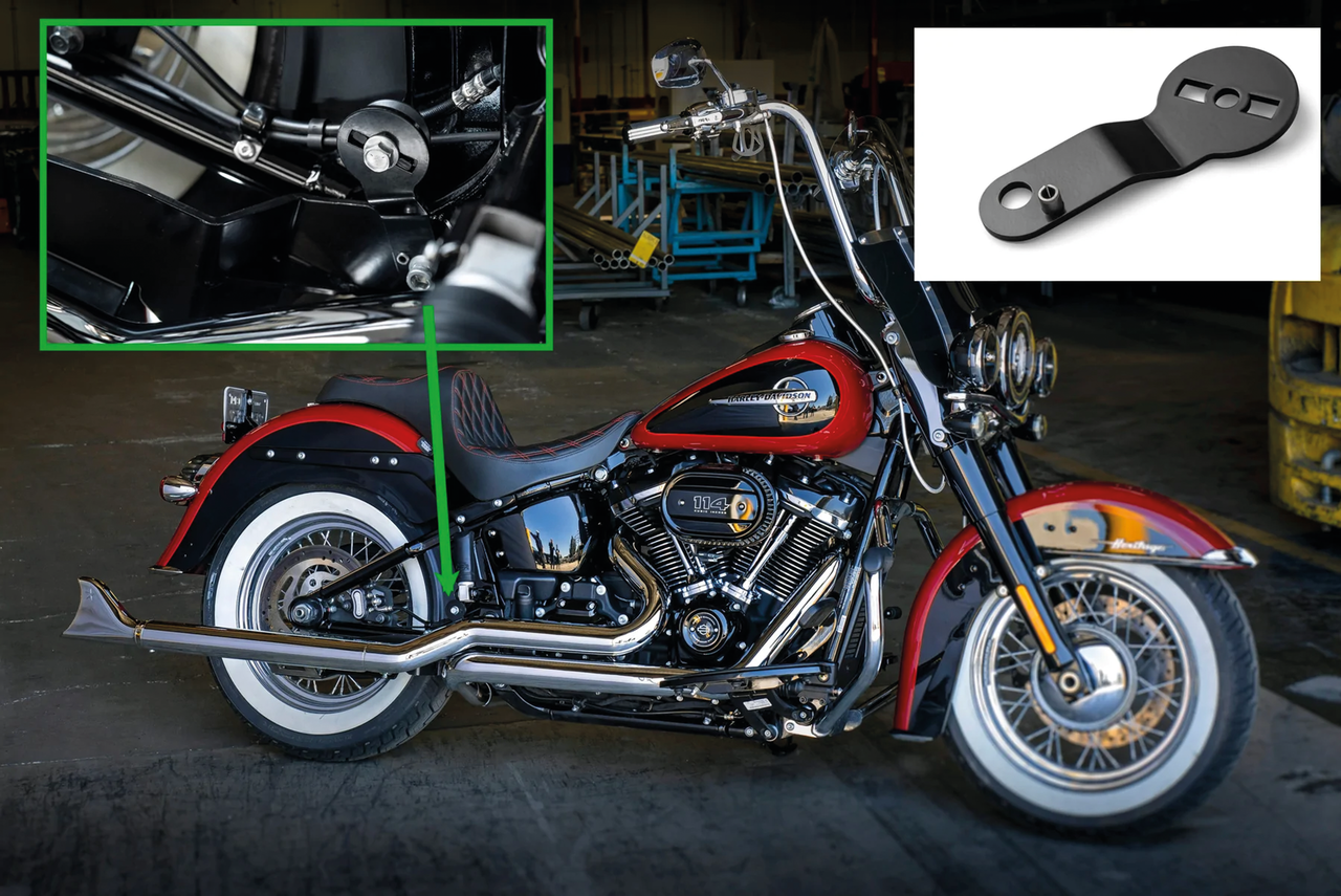 SADDLEBAG SUPPORT ADAPTER FLHC & FLSB