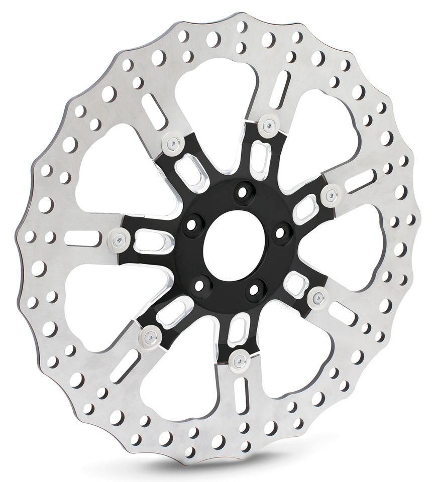 14" 7-Valve Brake Rotor, Black