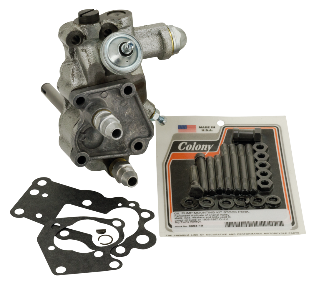 Oil pump assy replica 1950-67 26201-48D