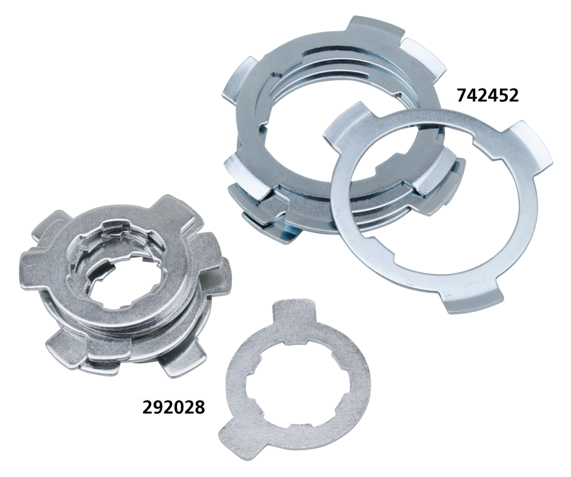 5pck JAMES Sprocket nut tab washer