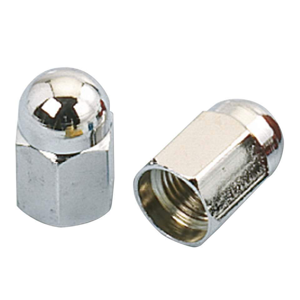 VALVE CAPS CHROME