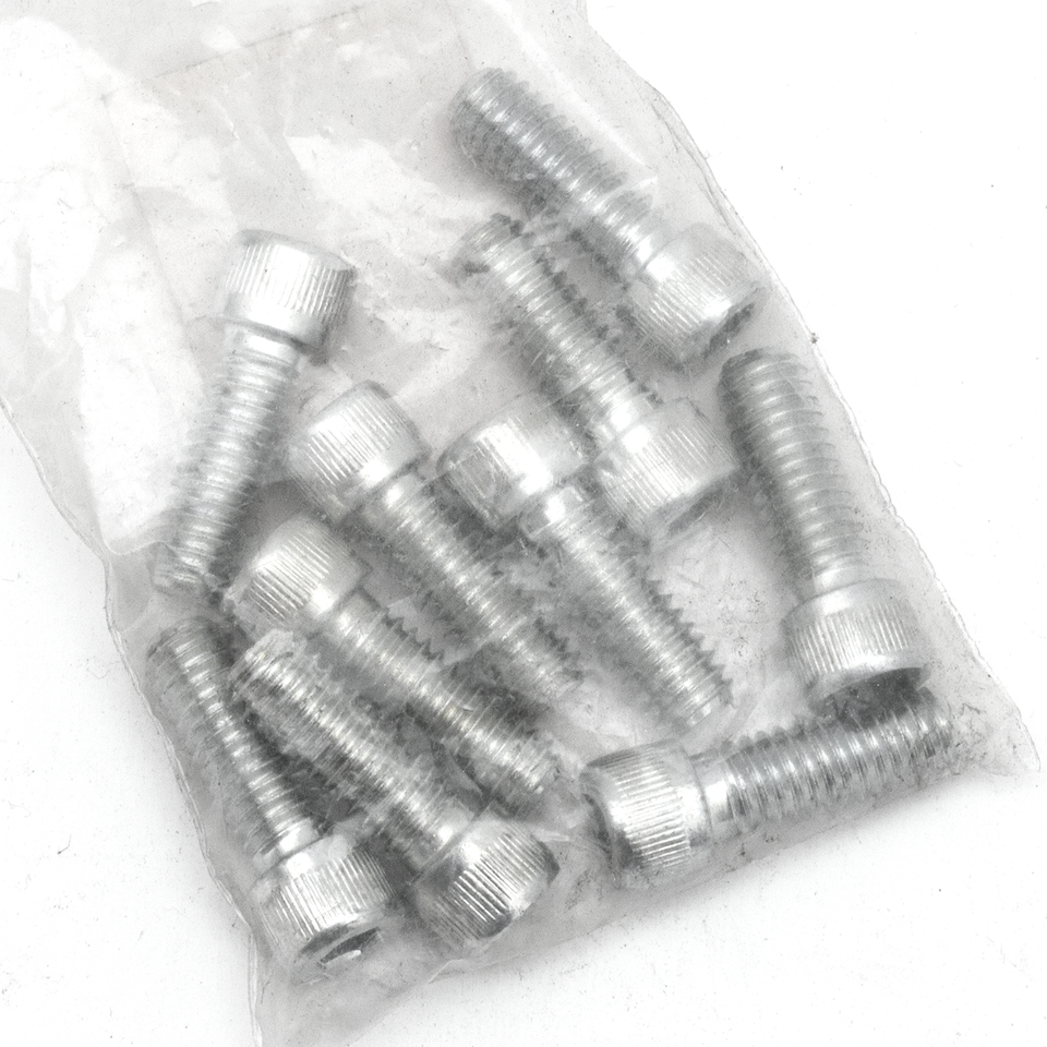 10pck allen bolt 5/16-18x7/8" UNC zinc