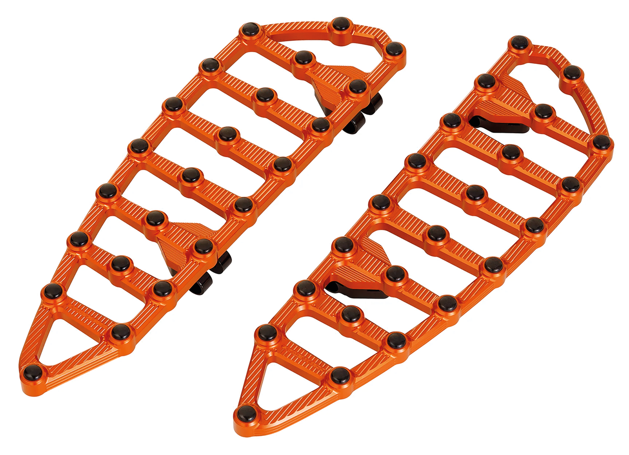 NESS MX FLOORBOARDS ORANGE FLH/T80-up
