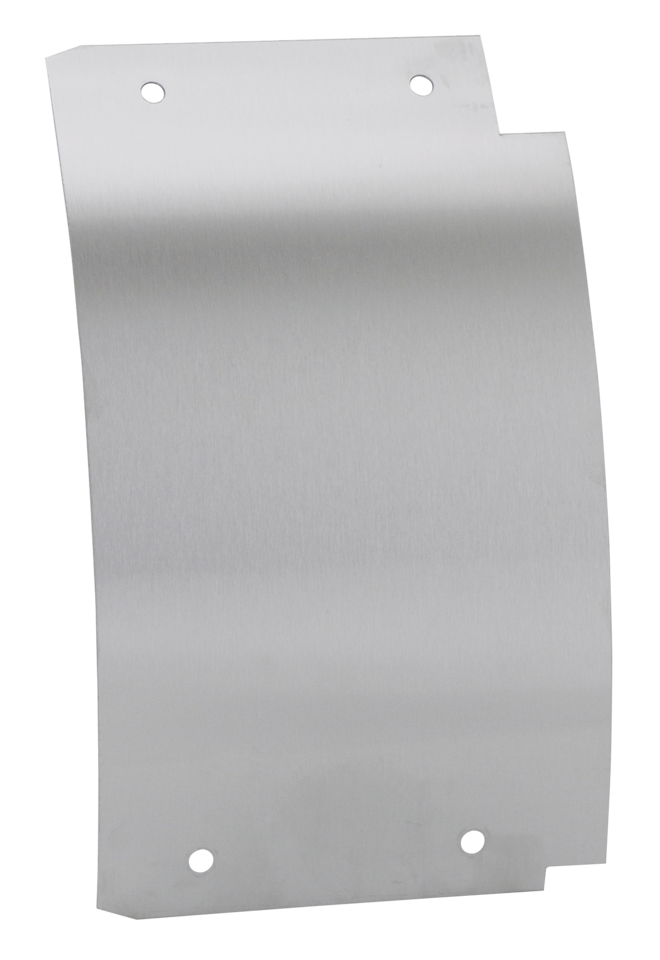 Wide-Tail shock protection plate