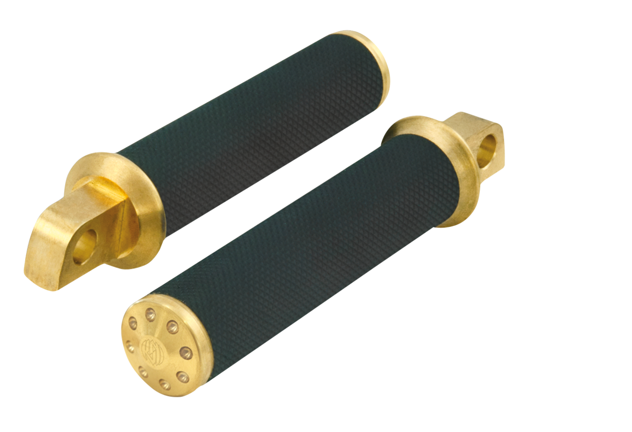 RSD FOOTPEGS BRASS TRACKER Straight mal