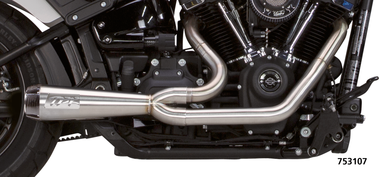 2Bros ST18-up 2-1 Inox w/carbon cap