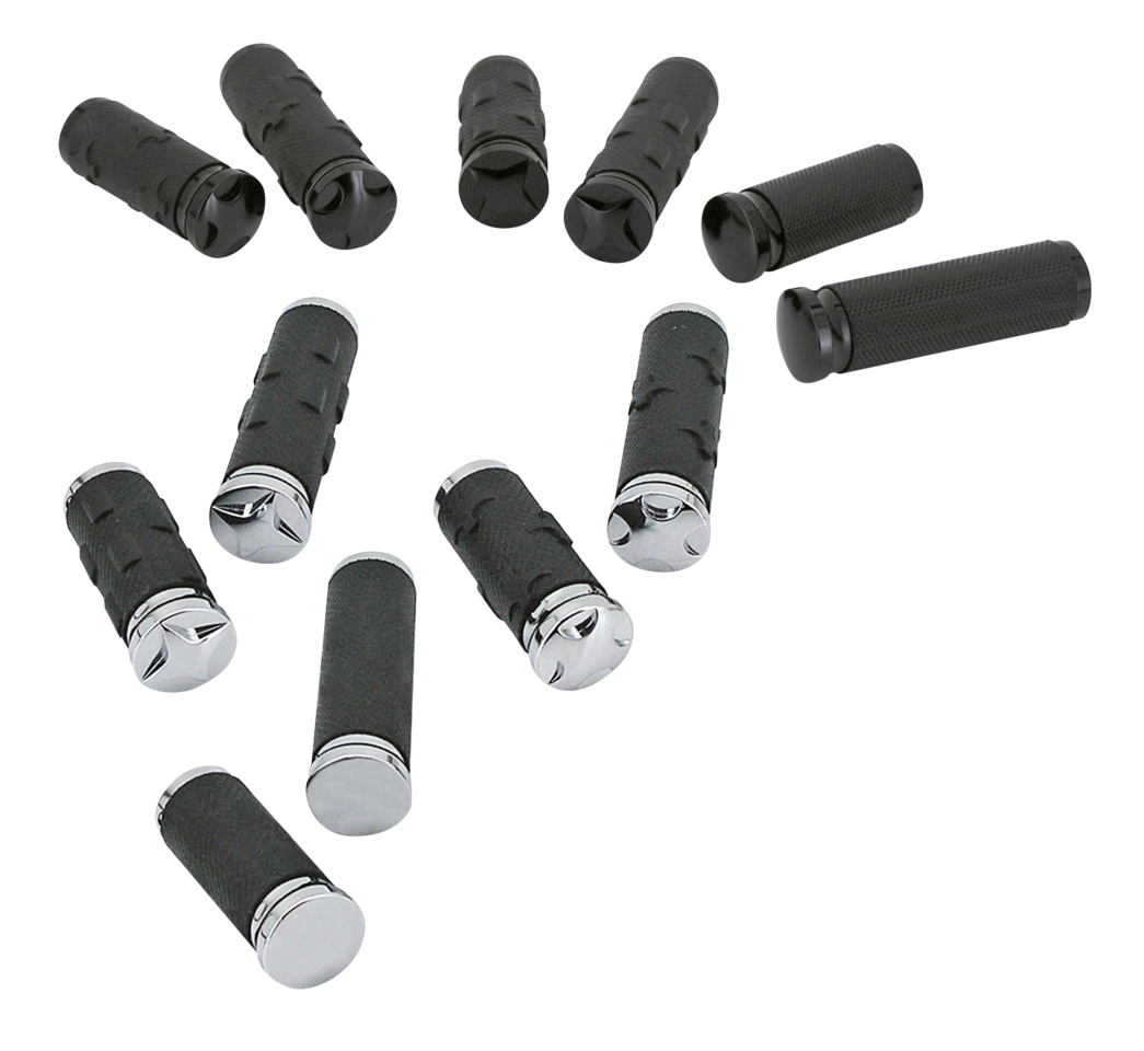 GZP Chrome 4-Cross T-II Brake & Shiftpeg