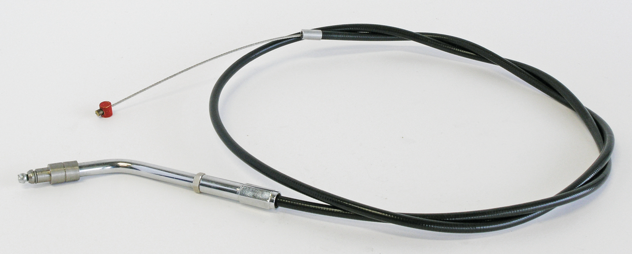 Throttle cable black L=37" 135deg