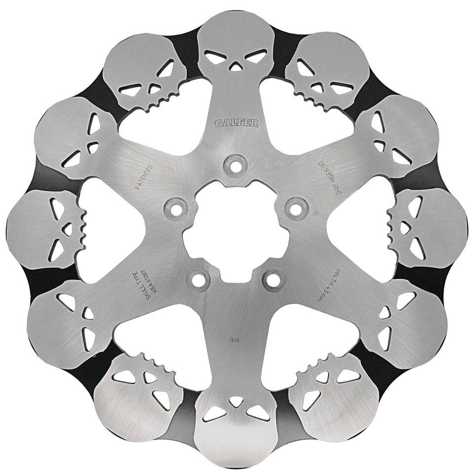 Galfer Skull solid disc 11.8" Front