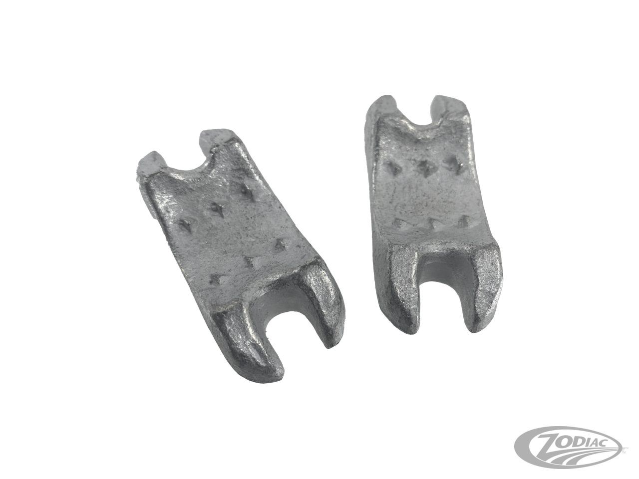 Samwel coil strap set, white plated