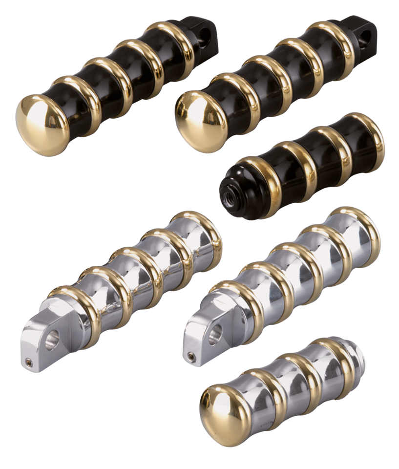 K-Tech vintage pegs black & brass