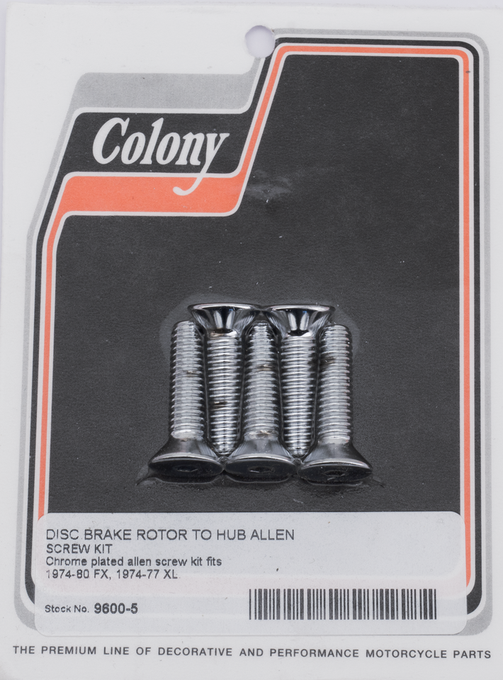 RR Sprocket Bolt Kit XL79-92 BT73-98 Zn