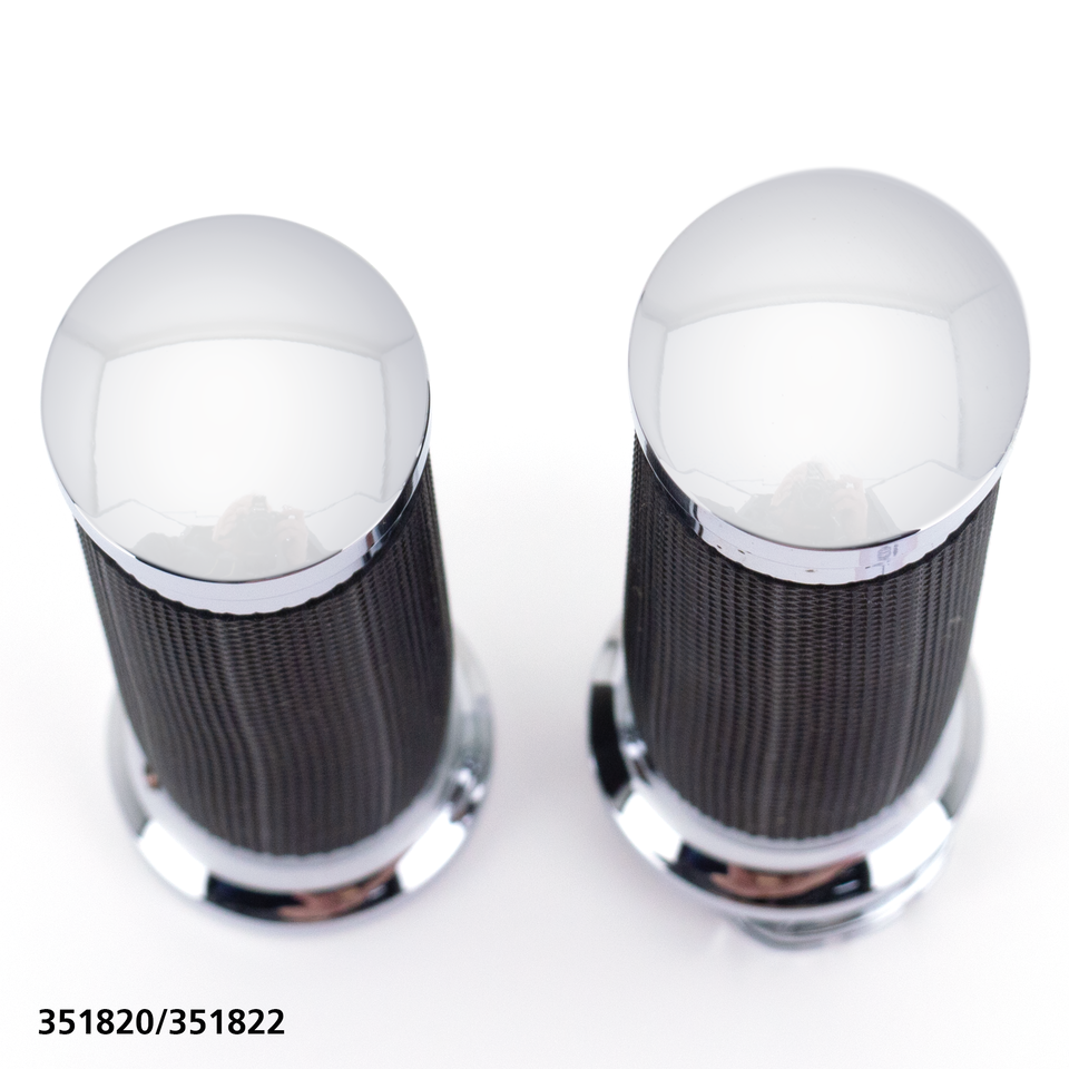 GZP Chrome Tornado II gripset FLH/T08