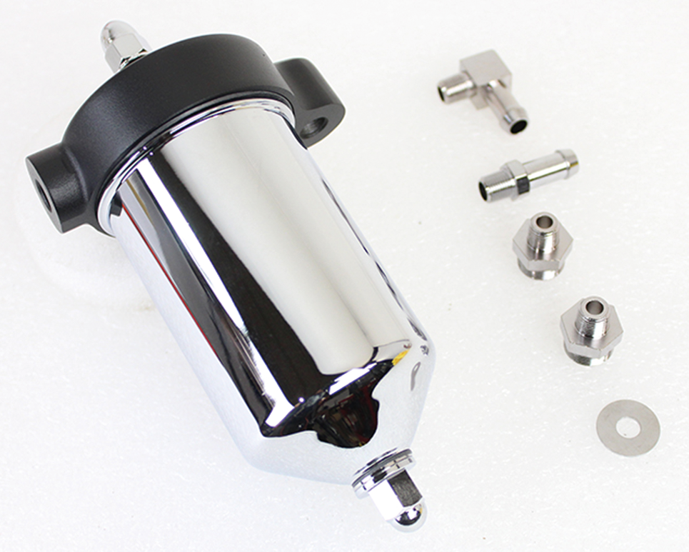 Black & chrome Oil filter kit BT48-64