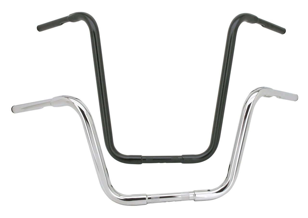 GZP Chr 1-1/4" Apehanger handlebar 12" h