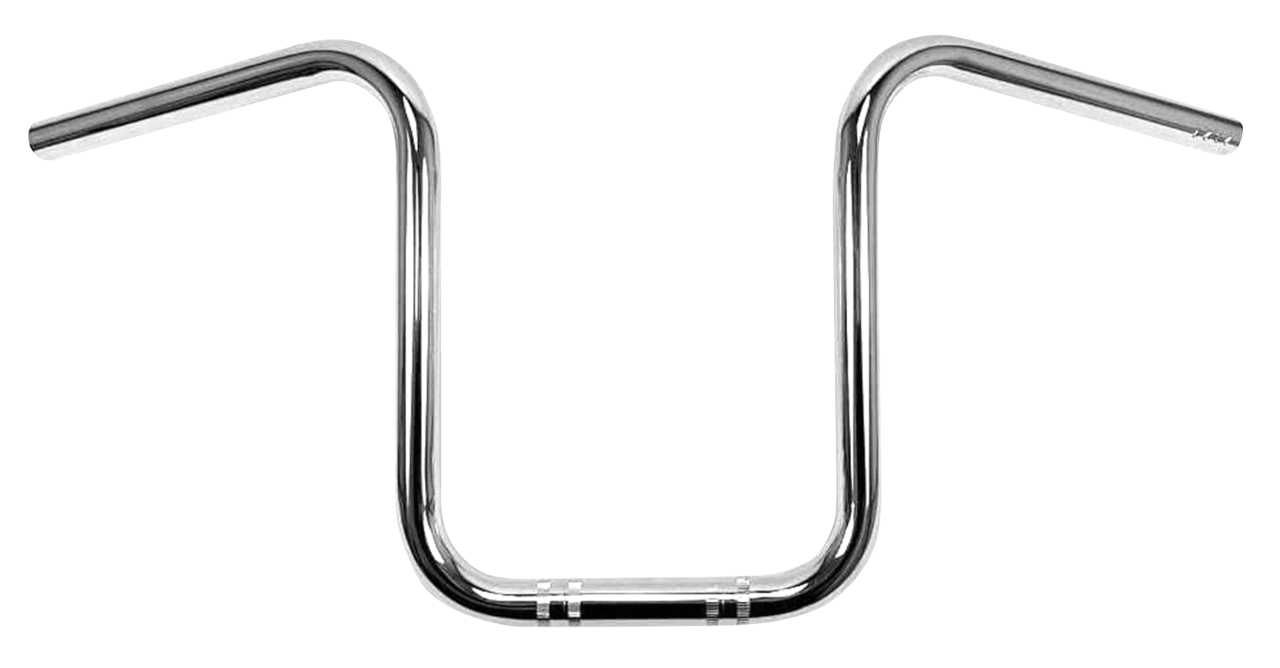 1" Narrow Ape Hanger 12" CHR dimpled