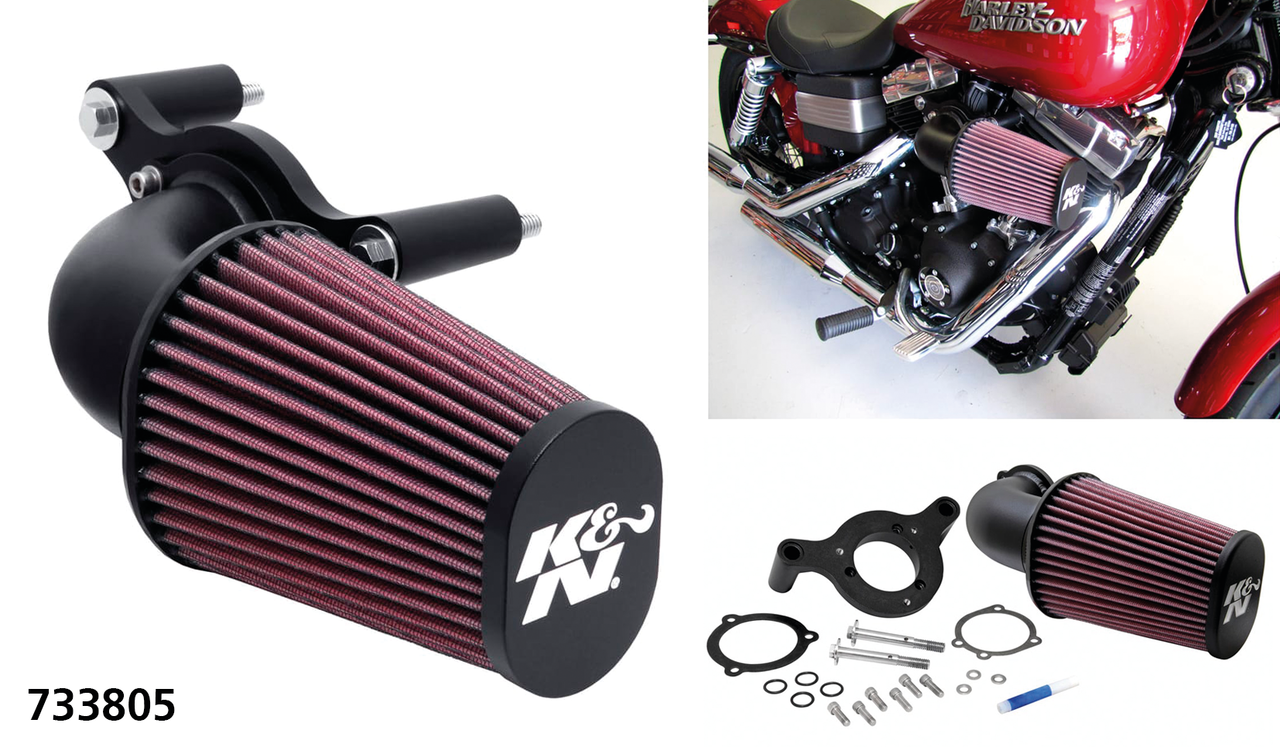 K&N AirCharger intake TC99-17 black