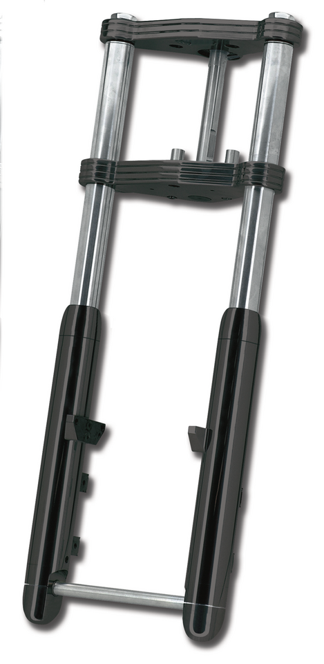 Naked Blk Bubba Front fork +6" (over FL)