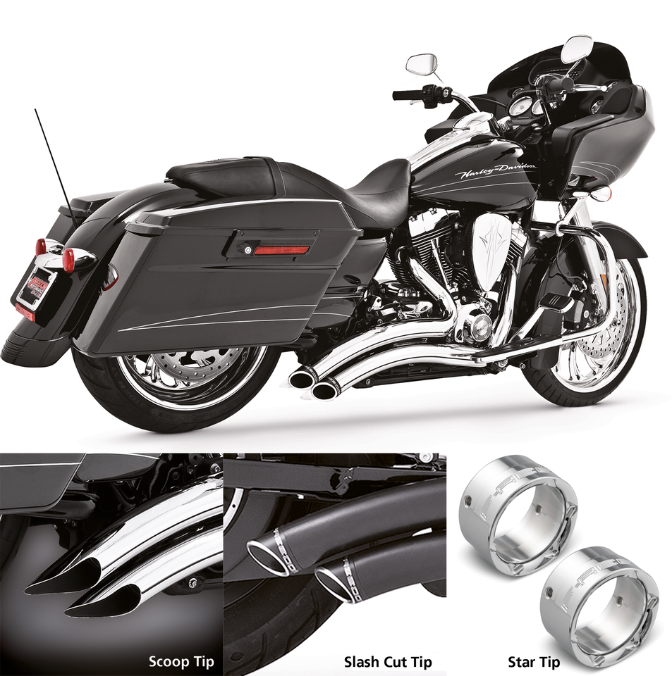 Sharp curve radius+caps Ch/Bk FLH/T95-16