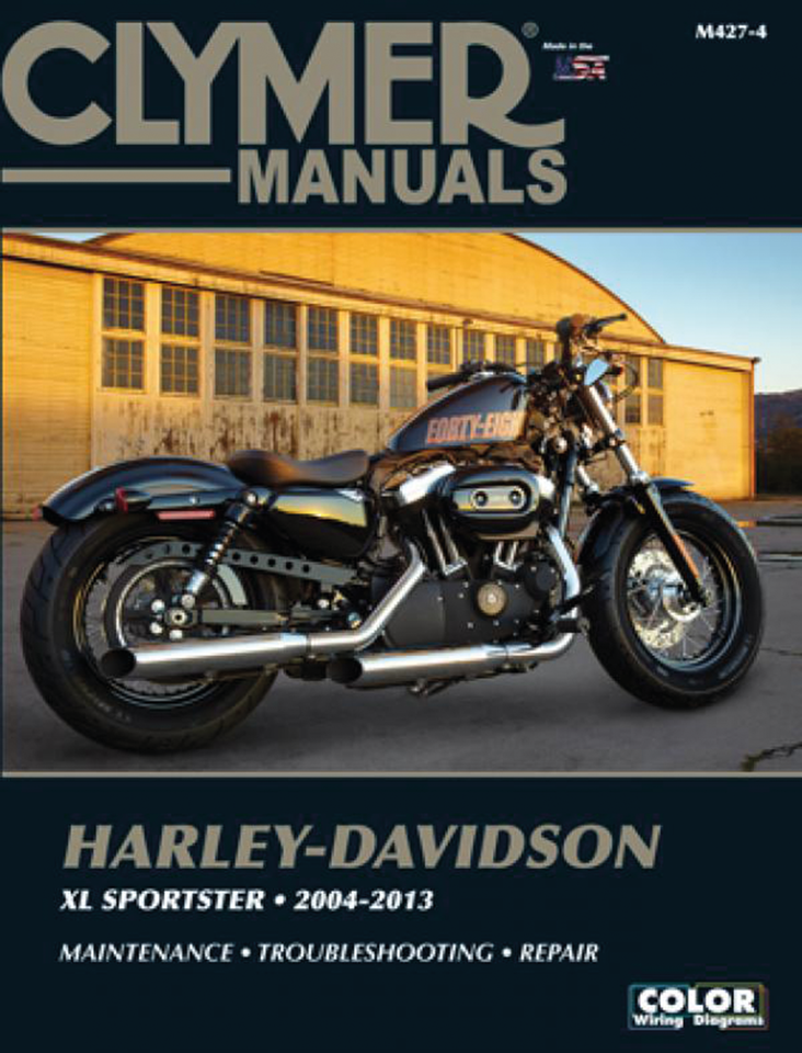 Clymer service manual XL04-13