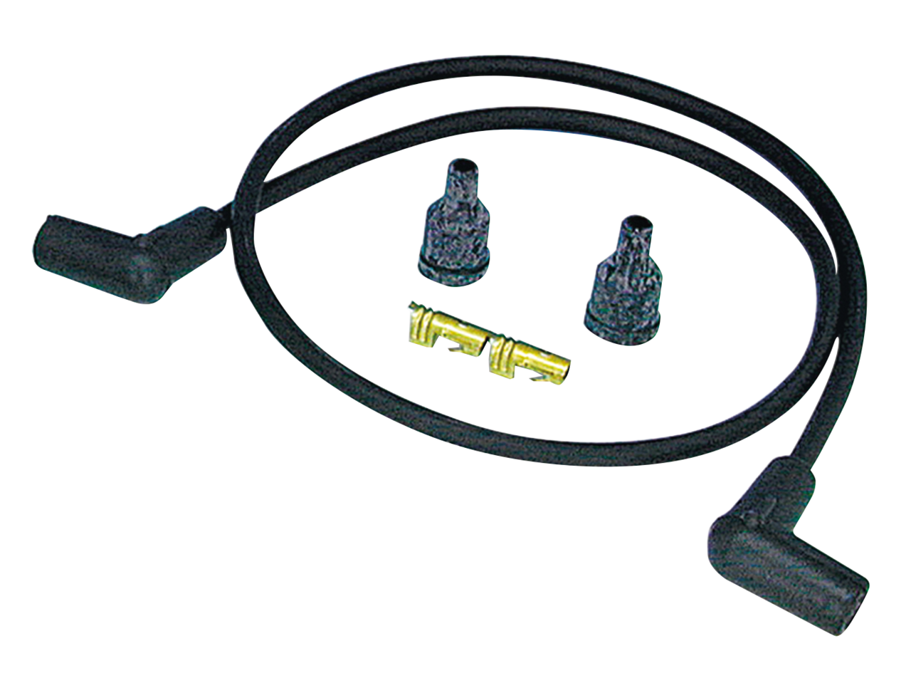 Black plug wire kit copper core