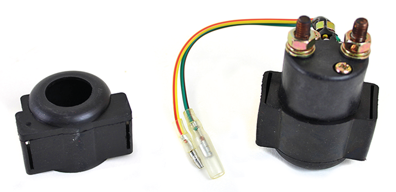 Starter relay for use w/ lever starter