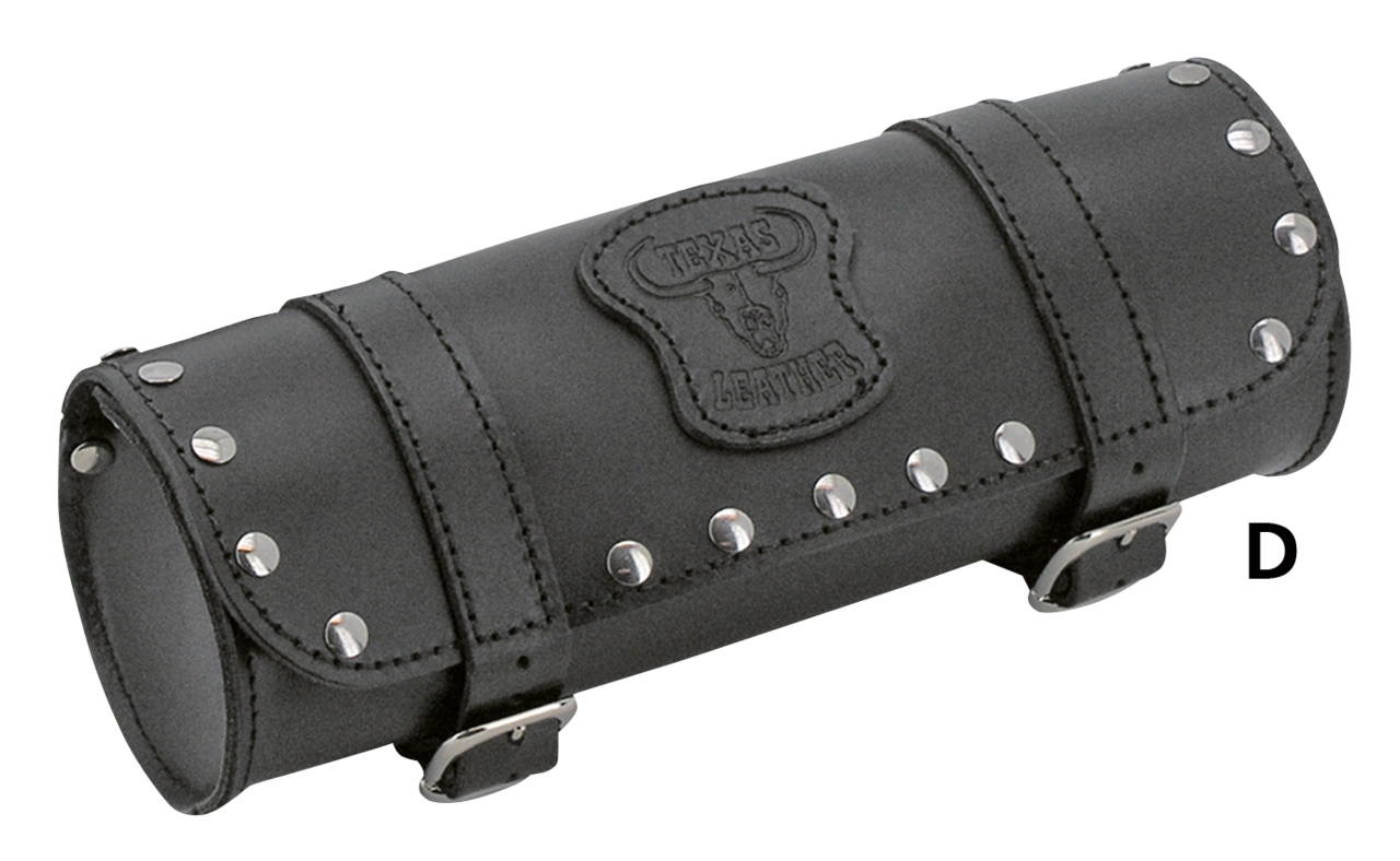 Texas Leather roll bag 3.2L, studded
