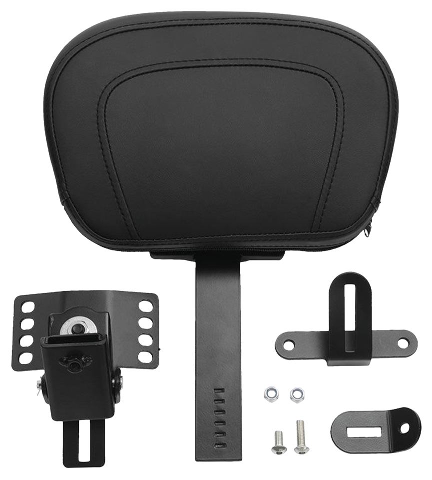 Driver Backrest Kit Black FLH/T97-Up