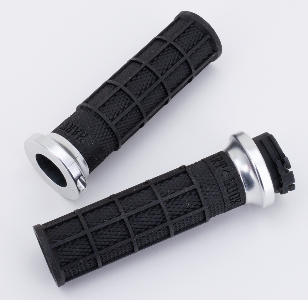 Hart Luck lock-on cable grip Blk/blk/sil