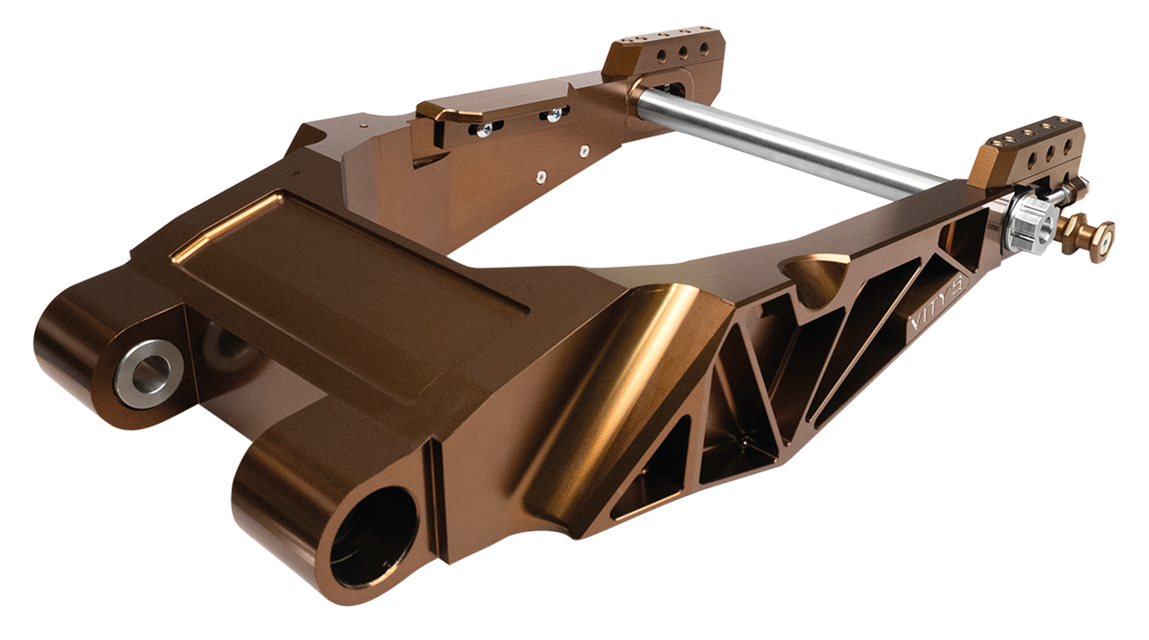 Vity's Billet Swingarm Bronze FLH/T14-Up