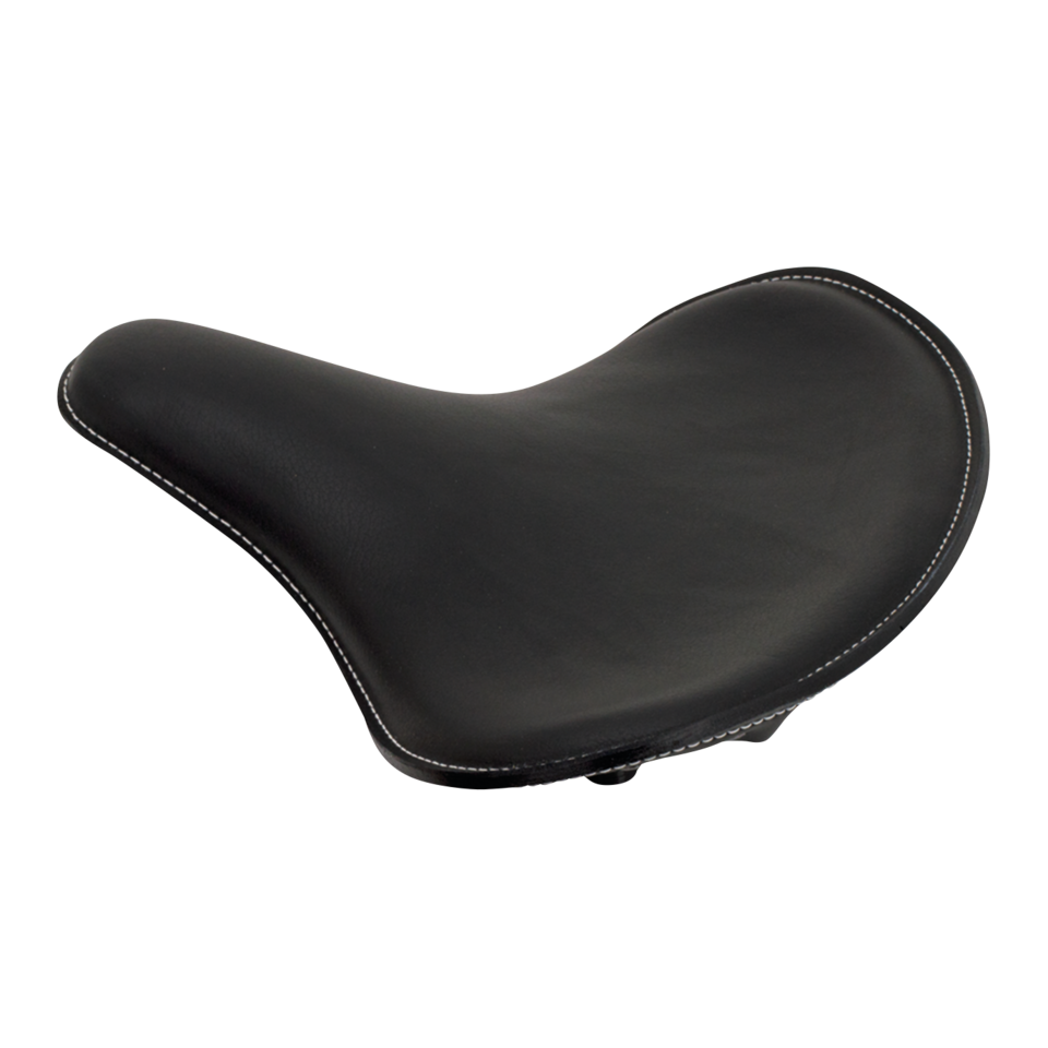 KR/Bobber style black leather seat