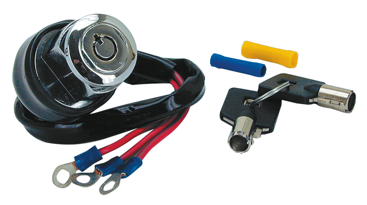 GZP Ign switch rnd key 3 pos #71428-90B
