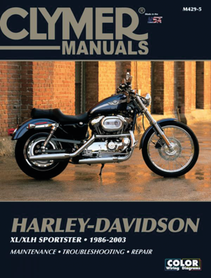 Clymer service manual XL86-03